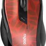 Rapoo M500 Ασύρματο Bluetooth Ποντίκι Κόκκινο