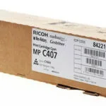 Ricoh MPC 407 Γνήσιο Toner Laser Εκτυπωτή Κυανό 8000 Σελίδων (842212)