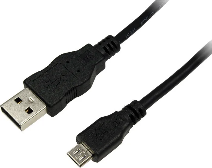 LogiLink USB 2.0 Cable USB-A male - micro USB-B male 3m (CU0059) - Image 1