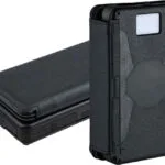 PowerNeed ES20000B Ηλιακό Power Bank 20000mAh με 2 Θύρες USB-A Μαύρο
