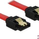 DeLock 7-Pin SATA III - 7-Pin SATA III Cable 30cm Κόκκινο (82676)