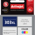 Active Jet Συμβατό Μελάνι Εκτυπωτή InkJet HP 303XL T6N03AE 415 Σελίδων 18ml Μαύρο 1τμχ AH-303CRX