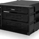 Icy Dock Flexidock Θήκη για 3 Σκληρούς Δίσκους 3.5" SATA III MB830SP-B
