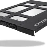 Icy Dock ToughArmor Πλαίσιο Μαύρο MB852M2PO-B