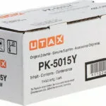 Utax PK-5015Y Γνήσιο Toner Laser Εκτυπωτή Κίτρινο 3000 Σελίδων (1T02R7AUT0)
