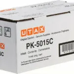 Utax PK-5015C Γνήσιο Toner Laser Εκτυπωτή Κυανό 3000 Σελίδων (1T02R7CUT0)