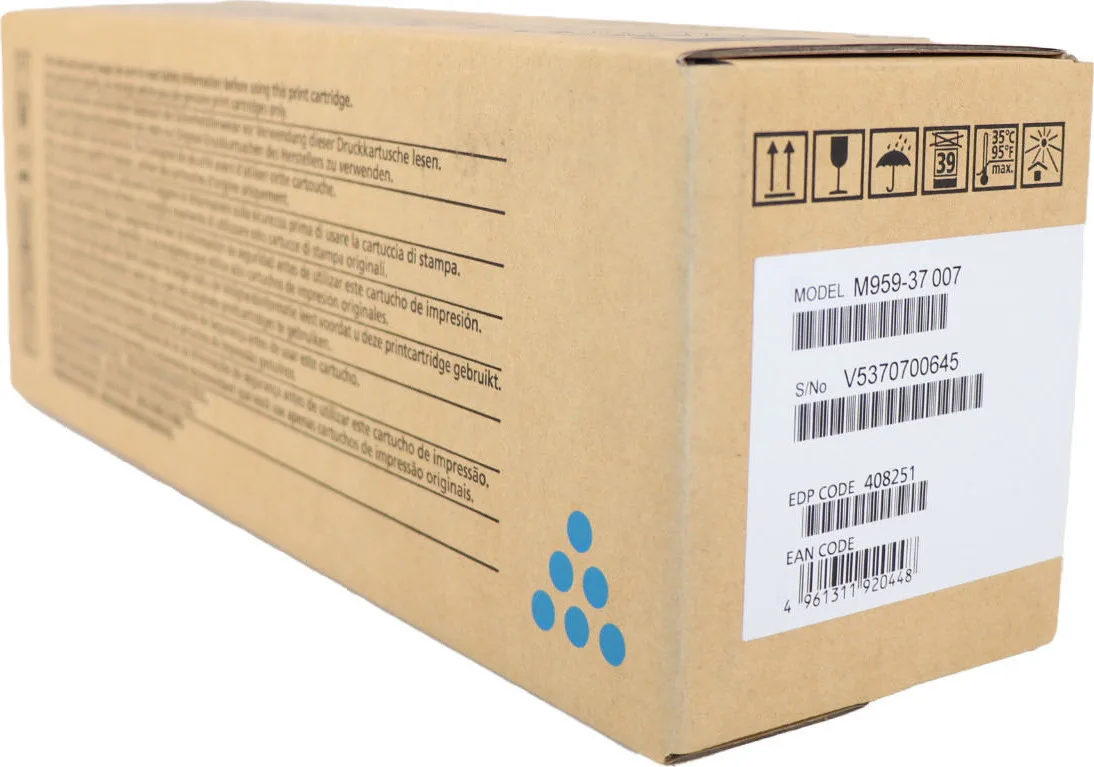 20210705121056_ricoh_sp_c360x_cyan_toner_408251 Ricoh SP C360X Γνήσιο Toner Laser Εκτυπωτή Κυανό High Capacity 9000 Σελίδων 408251 - Image 1