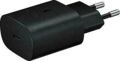 Samsung Φορτιστής Χωρίς Καλώδιο με Θύρα USB-C 25W Power Delivery Μαύρος (EP-TA800N Bulk) - Image 1