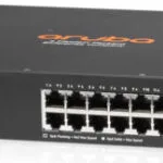 HP 6100 PoE Managed L2 PoE+ Switch με 24 Θύρες Gigabit (1Gbps) Ethernet και 4 SFP Θύρες