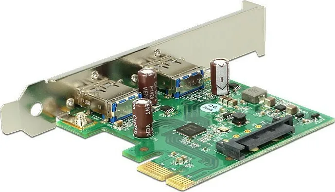 DeLock Κάρτα PCIe σε 2 θύρες USB 3.0 (89391) - Image 1