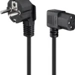 Goobay Schuko - IEC C13 Cable 5m Μαύρο 93119