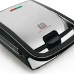 Tefal Snack Collection Τοστιέρα με Αποσπώμενες Πλάκες για 2 Τοστ 700W Inox