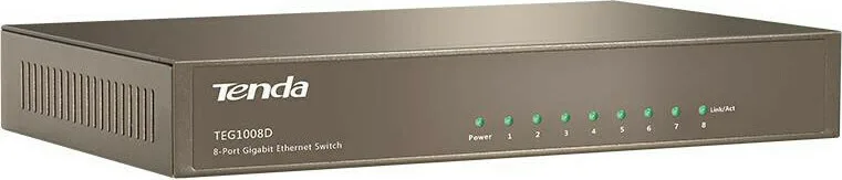 20210719105236_724c7168 Tenda TEG1008D Unmanaged L2 Switch με 8 Θύρες Gigabit (1Gbps) Ethernet - Image 1