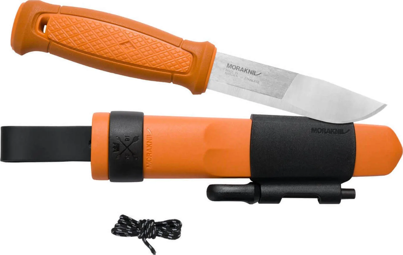 20210720123247_morakniv_machairi_kansbol_me_kit_epiviosis_portokali_mora_13913 Morakniv Kansbol Survival Kit Μαχαίρι Επιβίωσης Burnt Orange σε Θήκη 13913 - Image 1