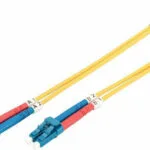 Digitus Καλώδιο Οπτικής Ίνας LC-LC 10m Κίτρινο 1τμχ DK-2933-10