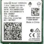 Intel Ασύρματη Κάρτα Δικτύου Wi‑Fi 5 (1733Mbps) PCI-e 9260.NGWG.NV