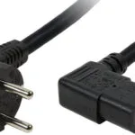 LogiLink Schuko - IEC C13 Cable 2m Μαύρο CP103