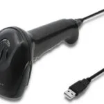 Qoltec Scanner Χειρός Ενσύρματο με Δυνατότητα Ανάγνωσης 1D Barcodes