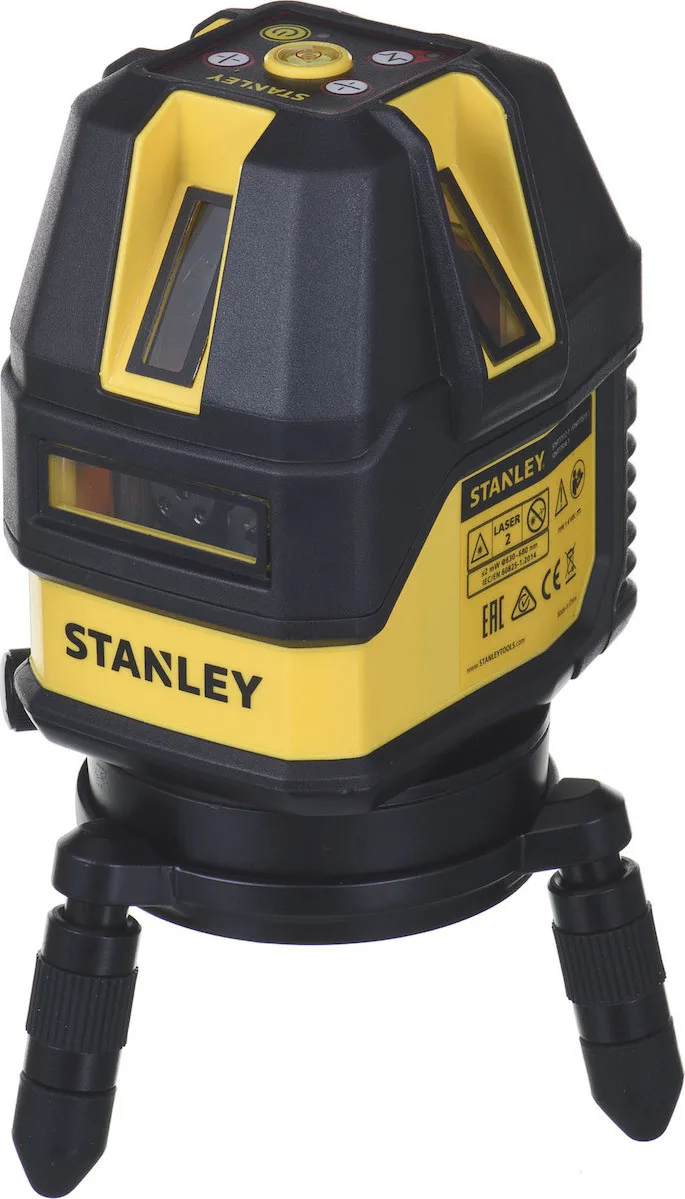 20210802111628_stanley_stht77514_1 Stanley Αυτορυθμιζόμενο Γραμμικό Αλφάδι Laser Κόκκινης Δέσμης με Εύρος Εργασίας 10m - Image 1