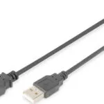 Digitus USB 2.0 Cable USB-A male - USB-A female 3m (AK-300202-030-S)