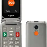 Gigaset GL590 Dual SIM Κινητό με Μεγάλα Κουμπιά Titanium-silver