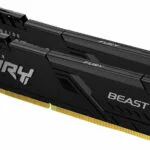 Kingston FURY Beast DDR4 64GB RAM με 2x32GB Modules και Ταχύτητα 3200 για Desktop KF432C16BBK2/64