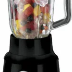 Russell Hobbs Matte Black Μπλέντερ με Γυάλινη Κανάτα 1.5 lt 650W Μαύρο