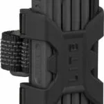 Abus Bordo Lite 6055K/85 BK SH Κλειδαριά Ποδηλάτου Αναδιπλούμενη με Κλειδί Μαύρη