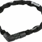 Abus Tresor 1385/85 1385/85 Κλειδαριά Ποδηλάτου Κουλούρα με Συνδυασμό Μαύρη