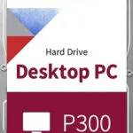 Toshiba P300 2TB HDD Σκληρός Δίσκος 3.5" SATA III 5400rpm με 128MB Cache για Desktop Bulk HDWD220UZSVA
