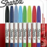 Sharpie Twin Tip Ανεξίτηλοι Μαρκαδόροι 0.5mm Σετ 8 χρώματα 2065409