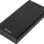 Sandberg 420-63 Power Bank 20000mAh 100W με 2 Θύρες USB-A και Θύρα USB-C Power Delivery Μαύρο