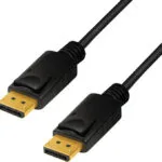 LogiLink Cable DisplayPort male - DisplayPort male 3m Μαύρο (CV0121)