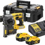 Dewalt Κρουστικό Σκαπτικό Πιστολέτο Μπαταρίας Brushless 18V 2x5Ah με Υποδοχή SDS Plus DCH273P2T