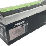 Lexmark 24B6035 Γνήσιο Toner Laser Εκτυπωτή Μαύρο 24B6035