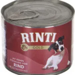 Rinti Gold Rind Υγρή Τροφή Σκύλων σε Κονσέρβα με Μοσχάρι 185gr 91039