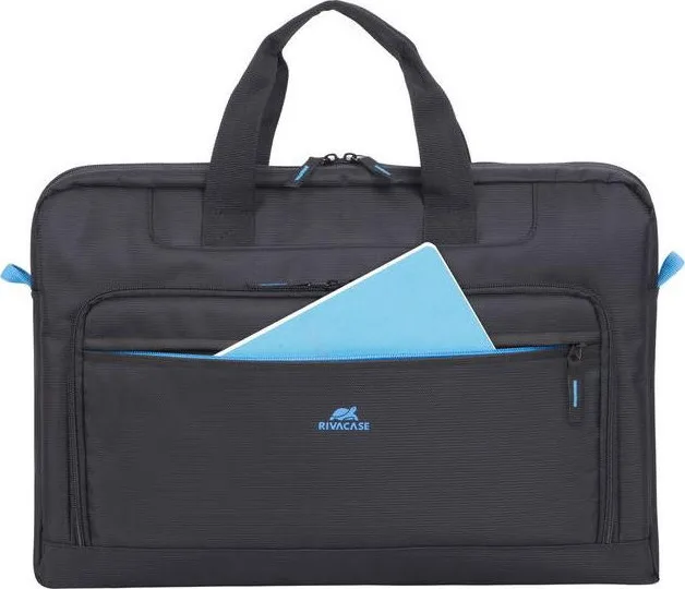 Rivacase Regent 8059 Τσάντα Ώμου / Χειρός για Laptop 17.3" σε Μαύρο χρώμα - Image 1