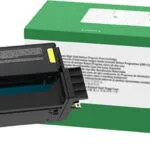 Lexmark 20N20Y0 Γνήσιο Toner Laser Εκτυπωτή Κίτρινο Return Program 1500 Σελίδων 20N20Y0