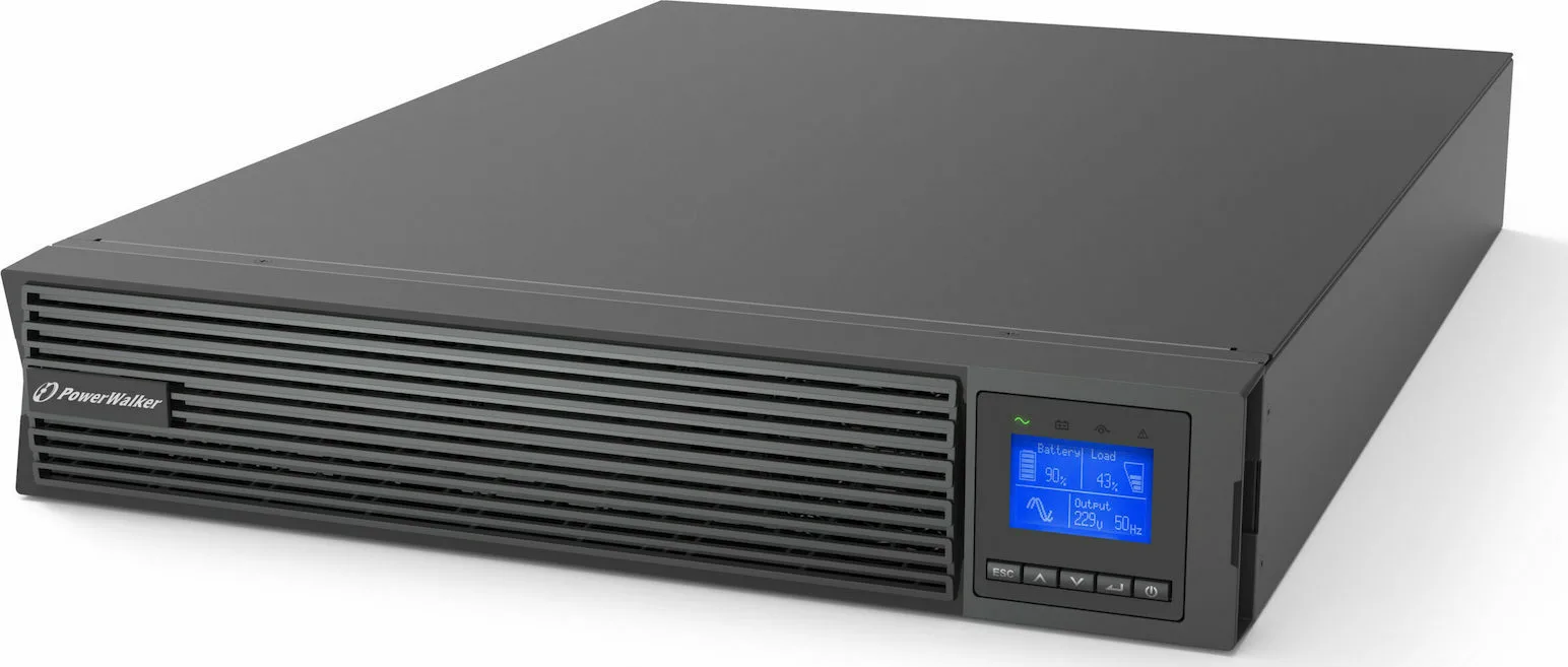 Powerwalker VFI 3000 ICR IoT UPS On-Line 3000VA 3000W με 8 IEC Πρίζες - Image 1
