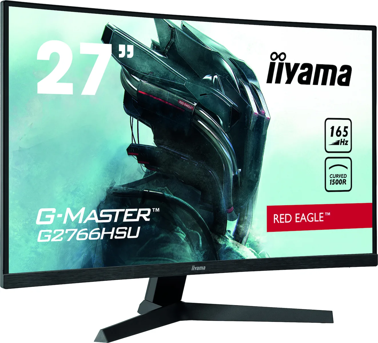 Iiyama G-Master G2766HSU-B1 VA HDR Curved Gaming Monitor 27" FHD 1920x1080 165Hz - Image 1