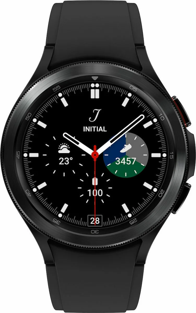 20211001101514_samsung_galaxy_watch4_classic_4g_46mm_black Samsung Galaxy Watch4 Classic 4G Stainless Steel 46mm Αδιάβροχο με eSIM και Παλμογράφο (Black) - Image 1