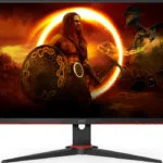 AOC 24G2SAE/BK VA Gaming Monitor 23.8" FHD 1920x1080 165Hz με Χρόνο Απόκρισης 4ms GTG