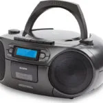 Aiwa Φορητό Ηχοσύστημα BBTC-550 BBTC-550BK με Bluetooth / CD / MP3 / USB / Κασετόφωνο / Ραδιόφωνο σε Μαύρο Χρώμα