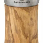 Zassenhaus Augsburg Χειροκίνητος Μύλος Αλατιού Ξύλινος σε Καφέ Χρώμα 14cm