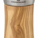 Zassenhaus Augsburg Χειροκίνητος Μύλος Πιπεριού Ξύλινος σε Καφέ Χρώμα 14cm