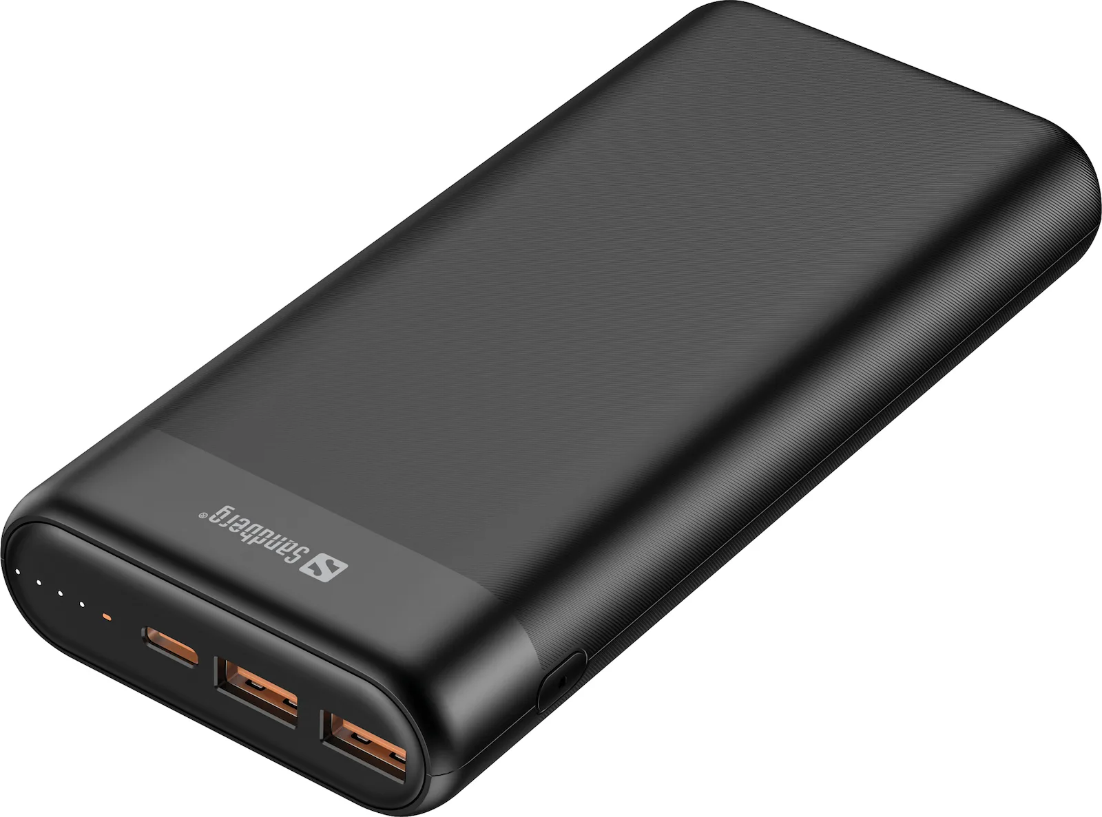Sandberg 420-62 Power Bank 20000mAh 65W με 2 Θύρες USB-A και Θύρα USB-C Power Delivery / Quick Charge 3.0 Μαύρο - Image 1
