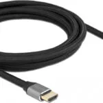 DeLock Braided Cable HDMI male - HDMI male 3m Γκρι 83997