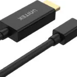 Unitek Cable mini DisplayPort male - HDMI male 2m Μαύρο (V1152A)