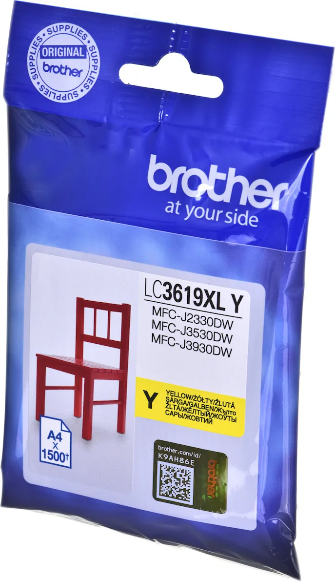 20211012085556_1c81e856 Brother LC3619XL Γνήσιο Μελάνι Εκτυπωτή InkJet Κίτρινο (LC-3619XLY) - Image 1