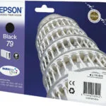 Epson 79 Γνήσιο Μελάνι Εκτυπωτή InkJet Μαύρο (C13T79114010)